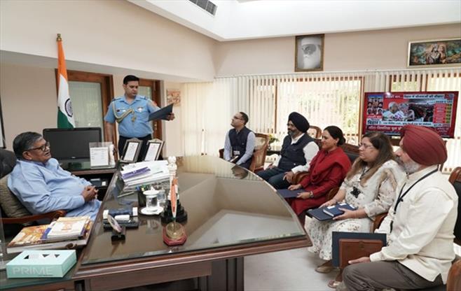 Meeting with Hon’ble Governor